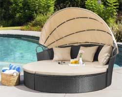 Round Outdoor Daybed